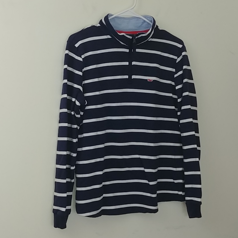 Nautical Striped Pullover Vineyard Vines For Target Medium Navy Coastal Preppy